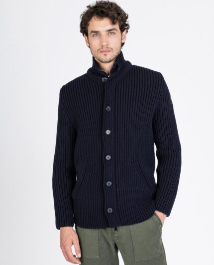 PAUL & SHARK Fisherman kardigan Merino vuna - TEGET