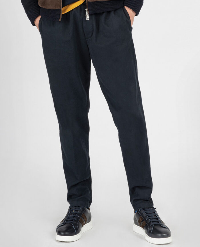 PAUL & SHARK WINTER CHINO pantalone vuna - TEGET-NAVY