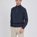 PAUL & SHARK džemper zip - TEGET-NAVY
