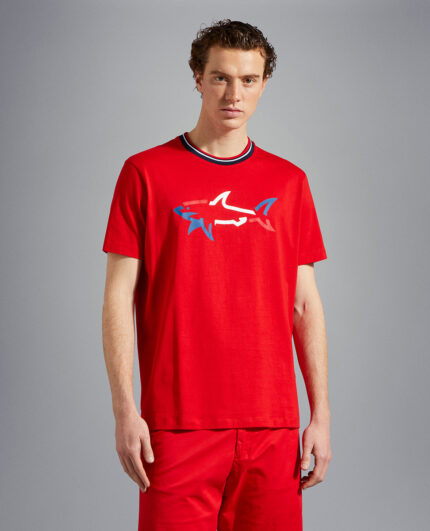PAUL & SHARK majica - RED-CRVENA