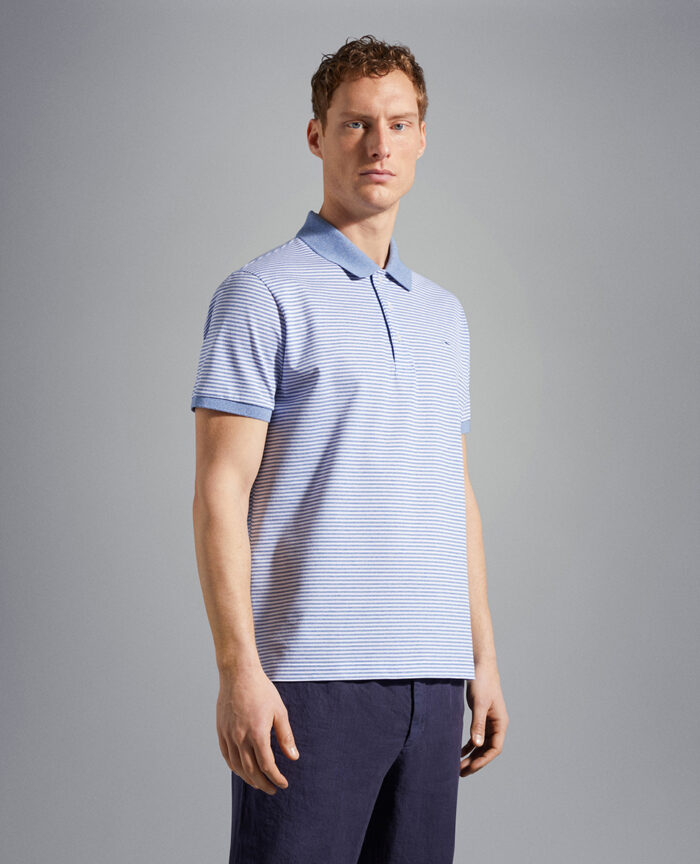 PAUL & SHARK polo majica - SIVA-325