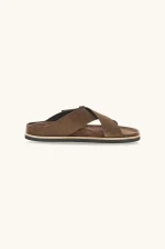 Slip-on papuče od prevrnute kože 26418005