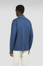 Muška X-Soft polo majica dugih rukava Paul & Shark | Pique pamuk i lyocell, kontrastna kragna, ekstremna mekoća
