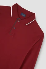 X-Soft jersey polo majica dugih rukava od pamuka i lyocella Paul & Shark | Ekskluzivna mekoća, pique pletenje, nautička elegancija