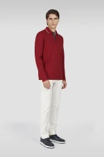 X-Soft jersey polo majica dugih rukava od pamuka i lyocella Paul & Shark | Ekskluzivna mekoća, pique pletenje, nautička elegancija
