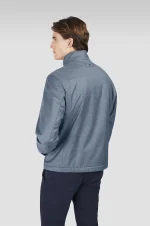Muška Paul & Shark jakna | Loro Piana Green Storm System® tkanina, mešavina vune i svile | Vodootporna i vetrootporna, plava boja