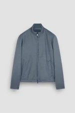 Muška Paul & Shark jakna | Loro Piana Green Storm System® tkanina, mešavina vune i svile | Vodootporna i vetrootporna, plava boja