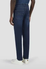 : Muške farmerke od premium Giza pamučnog teksasa Paul & Shark | Stretch denim, regular fit, maksimalna mekoća i komfor