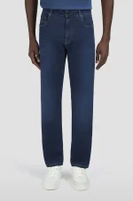 : Muške farmerke od premium Giza pamučnog teksasa Paul & Shark | Stretch denim, regular fit, maksimalna mekoća i komfor