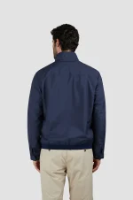 Muška prelazna jakna Paul & Shark | Typhoon vodootporna tehnologija, Pertex materijal | Teget boja, otporna na vetar | Veličine XS do 6XL | yachtingfashion.rs