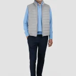 Muške ultralight chino pantalone Paul & Shark | 100% poplin pamuk, teget boja | Izuzetno lagane, prozračne i udobne za leto