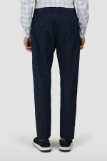 Muške ultralight chino pantalone Paul & Shark | 100% poplin pamuk, teget boja | Izuzetno lagane, prozračne i udobne za leto