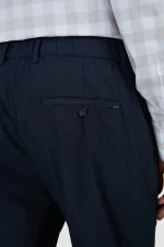 Muške ultralight chino pantalone Paul & Shark | 100% poplin pamuk, teget boja | Izuzetno lagane, prozračne i udobne za leto