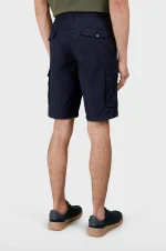 Muške Paul & Shark cargo bermude | Ultralight poplin pamuk, teget boja | Lagane, udobne i praktične sa džepovima | Bermude za muškarce