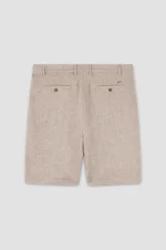 Muške bermude od 100% lana Paul & Shark | Bež boja| Maksimalna prozračnost i elegancija za leto | Veličine 44 do 60
