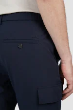 Muške Paul & Shark cargo pantalone | Dynamic tehnički materijal, teget boja | Rastegljive, lagane i ne gužvaju se | Veličine 44 do 64