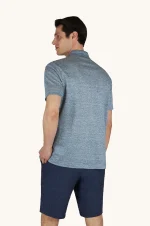 Muška polo majica od lana i pamuka Paul & Shark 24411227 193 - Slika 4
