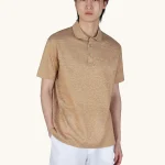 Muška polo majica od lana i pamuka Paul & Shark 24411227 241