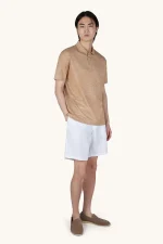 Muška polo majica od lana i pamuka Paul & Shark 24411227 241 - Slika 2