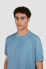 Garment dyed majica od pamučnog jersey-a 25411006 635 - Slika 2