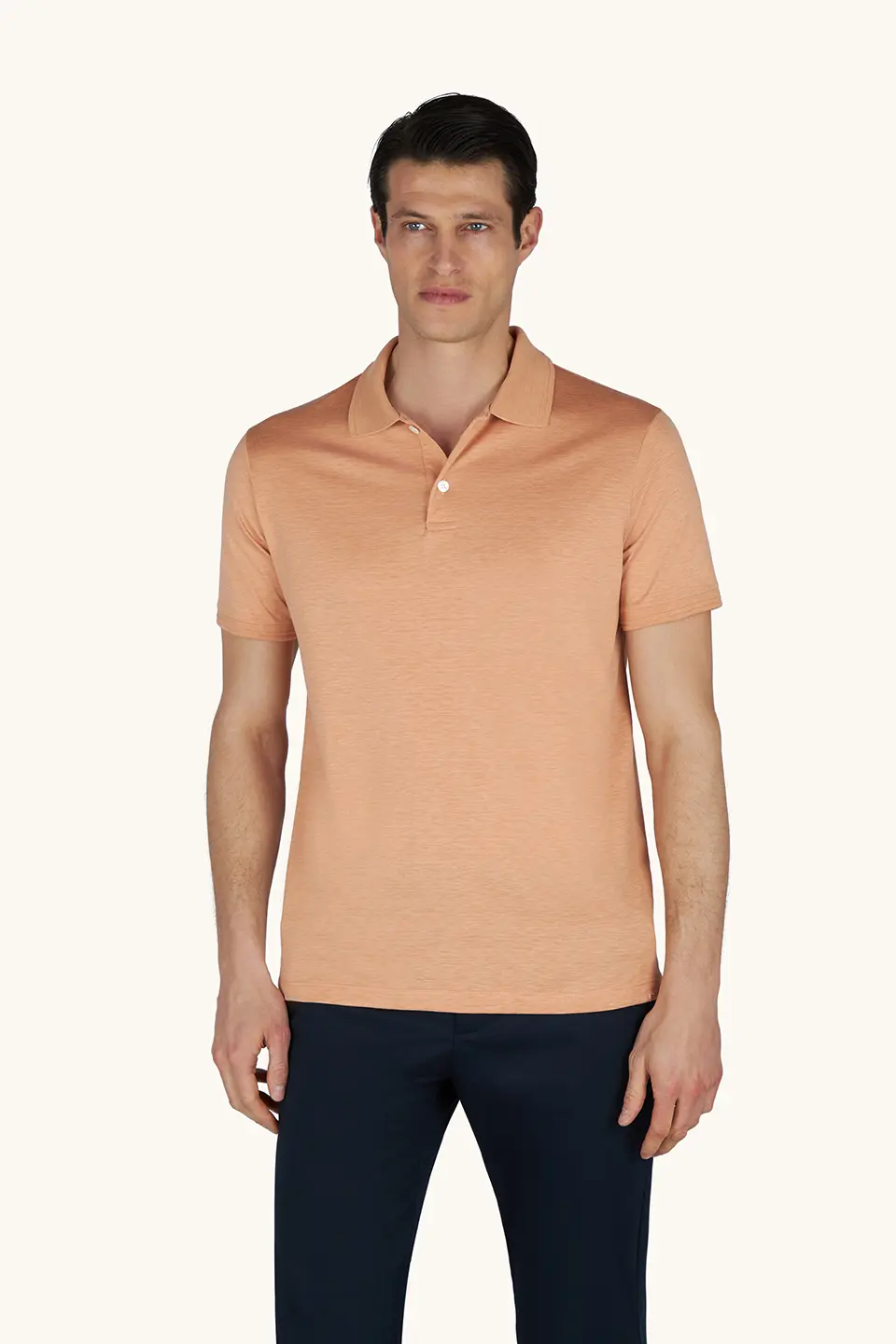 25411208-231 -af Polo majica od pamuka i svile 25411208 231 - Slika 1