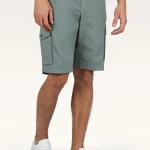 Cargo bermude od ultralakog poplin pamuka 25414025 096
