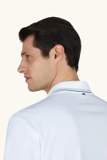 Muška bela polo majica Paul & Shark 26411220 010 - Slika 5