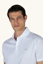 Polo majica od dvostruko mercerizovanog pamuka 26411224 10A - Slika 3
