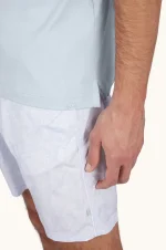 X-Soft polo majica od pamučnog žerseja sa detaljima od lana 26411253 394 - Slika 3