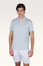 X-Soft polo majica od pamučnog žerseja sa detaljima od lana 26411253 394