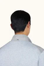 Džemper/jakna od svile i pamuka sa Aqualeather® detaljima 26411709 151 - Slika 4