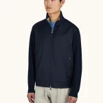Jakna od vune i svile Loro Piana Green Storm System® 26411727 050