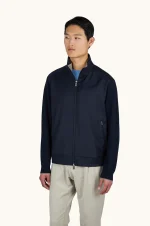 Jakna od vune i svile Loro Piana Green Storm System® 26411727 050
