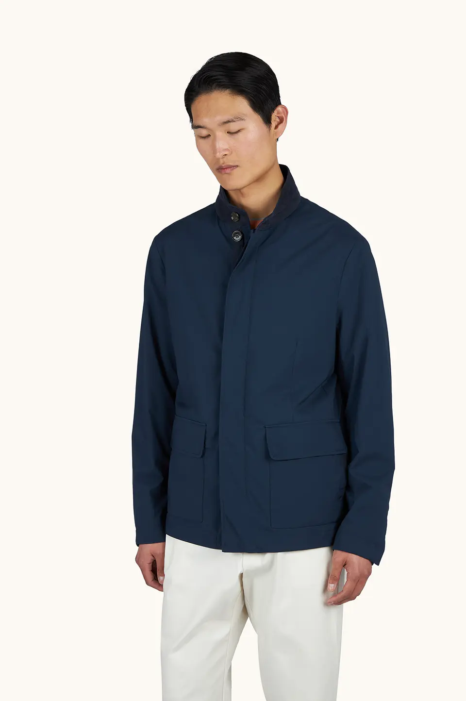 26412112-013-af-v Typhoon® Platinum "car coat" jakna sa Aqualeather detaljima od antilopa 26412112 013 - Slika 1
