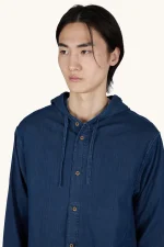 Muški duks Paul & Shark sa kapuljačom Giza denim 26413320 J03 - Slika 2