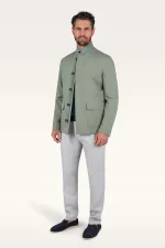 Lanene chino pantalone sa učkurom i faltom 26414057 064