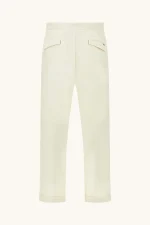 Chino pantalone od lana i pamuka sa faltama 26414083 782 - Slika 4