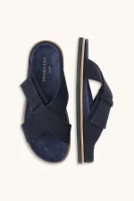 Slip on sandale od antilop kože 26418005 013 - Slika 5