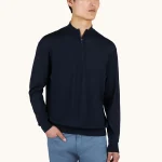 Džemper od 140's super fine Merino vune sa rajsferšlusom 99311035 050