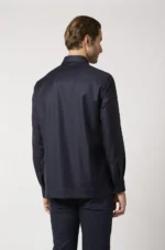 Vunena overshirt košulja Paul & Shark 16313209 013 - Slika 3