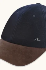 Paul & Shark kačket od Merino 150's vune i prevrnute kože 16317104 050 - Slika 3
