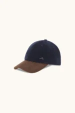Paul & Shark kačket od Merino 150's vune i prevrnute kože 16317104 050