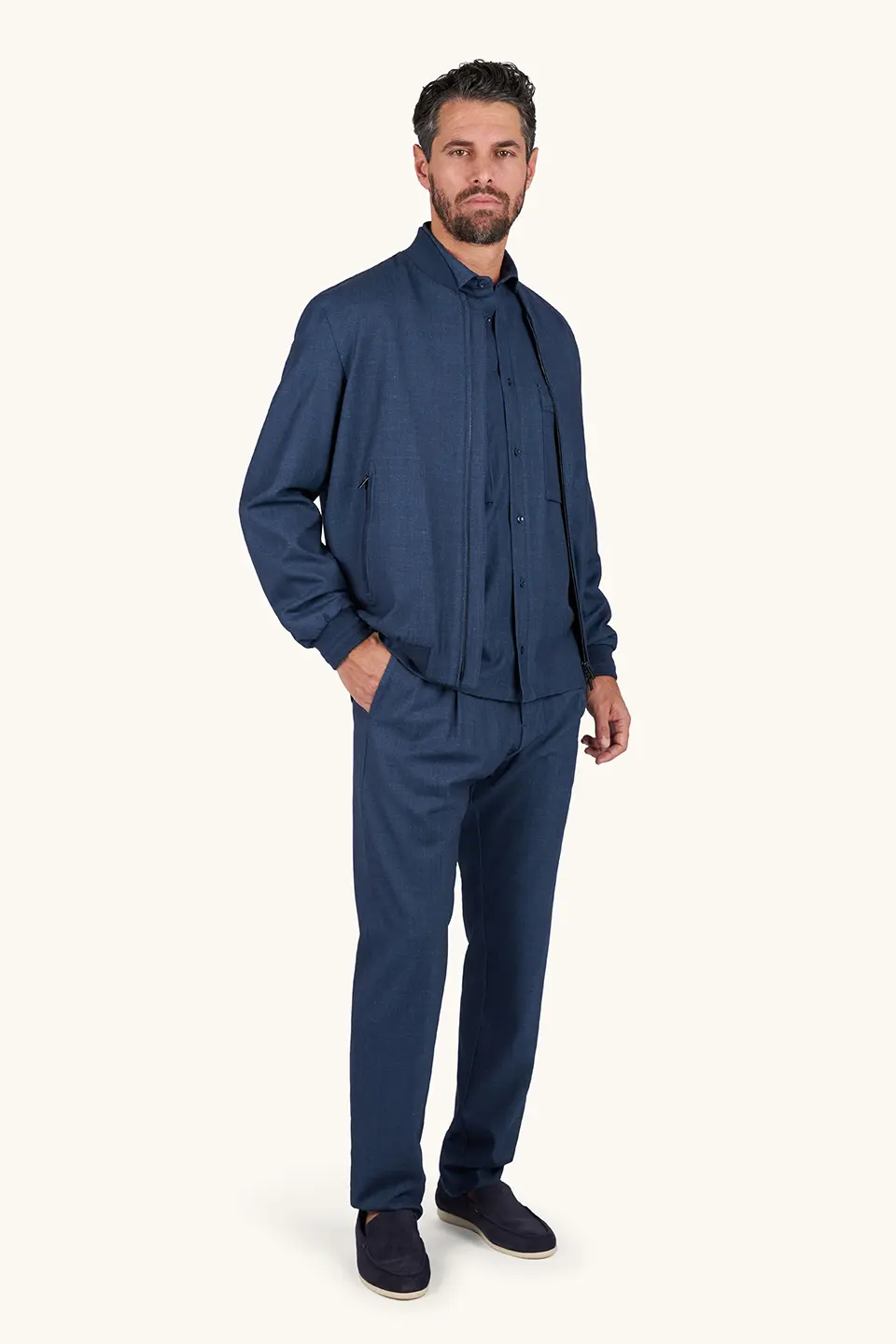 26414073-050-lf-v Paul & Shark pantalone Lucca od Jersely® tkanine 26414073 050 - Slika 1