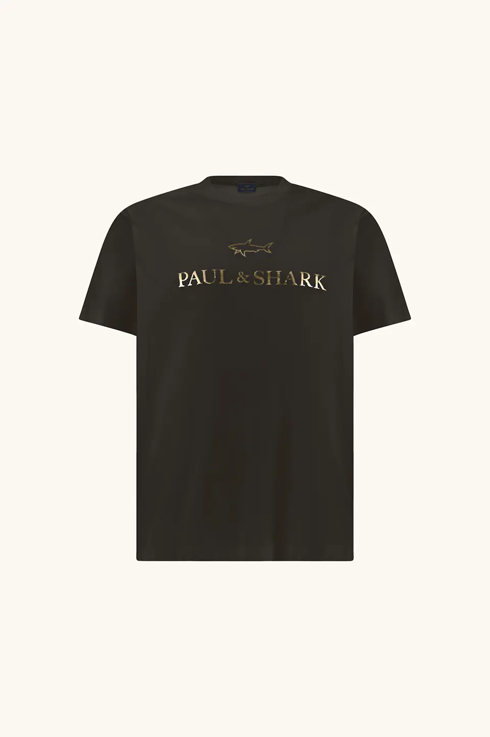99311007-11G-f-v Pamučna majica sa metalik printom Paul & Shark 99311007 11G - Slika 1