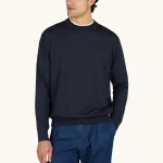Paul & Shark džemper od Superfine 140's Merino vune sa okruglim izrezom 99311034 050