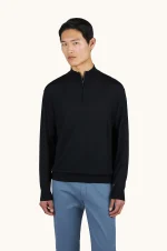 Paul & Shark džemper od Superfine 140's Merino vune sa polu-rajsferšlusom 99311035 011