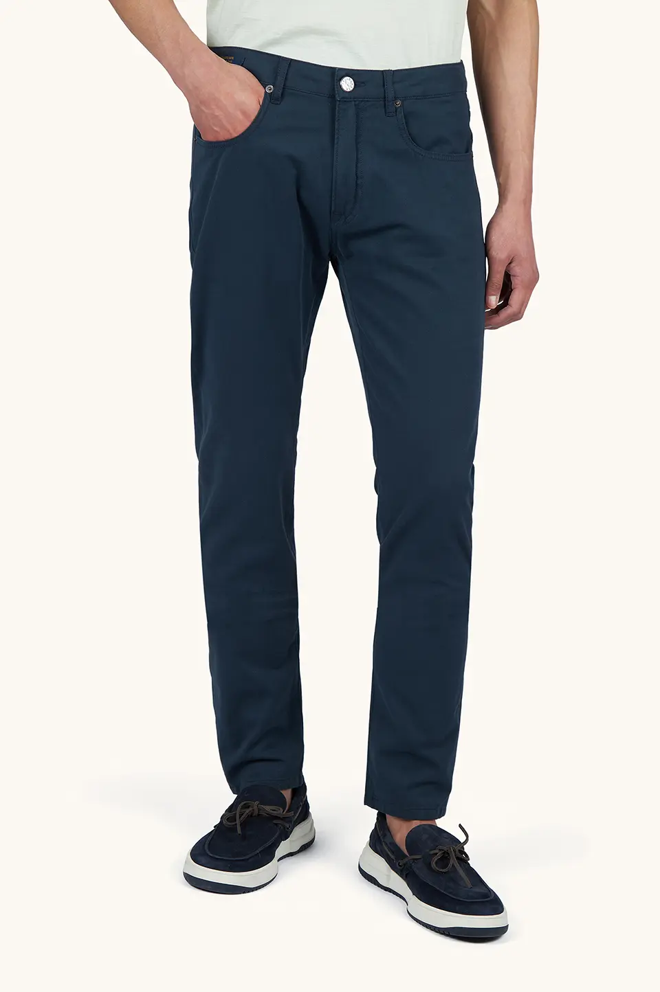 99314013-050-af Pantalone sa 5 džepova od rastegljivog pamuka Paul & Shark 99314013 050 - Slika 1