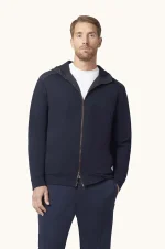 Active Fleece trenerka sa kapuljačom Paul & Shark 16311903 050 - Slika 2