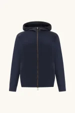 Active Fleece trenerka sa kapuljačom Paul & Shark 16311903 050 - Slika 6