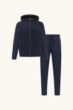 Active Fleece trenerka sa kapuljačom Paul & Shark 16311903 050 - Slika 5